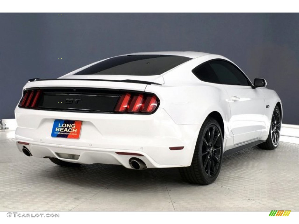2016 Mustang GT Premium Coupe - Oxford White / California Special Ebony Black/Miko Suede photo #28
