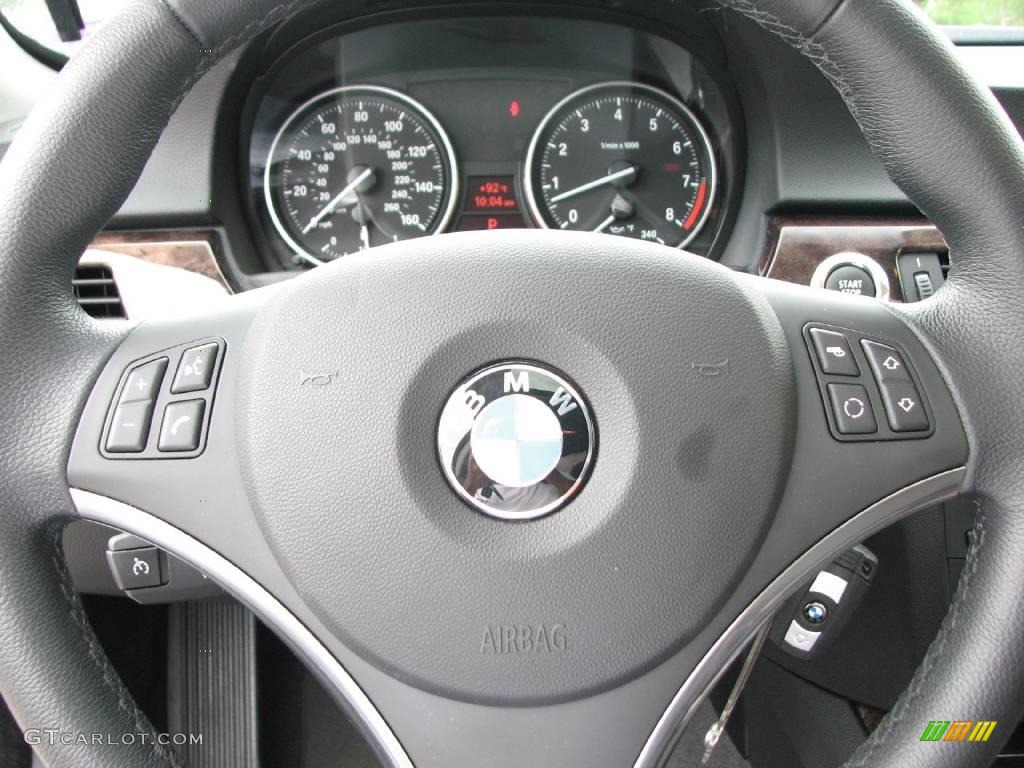 2008 3 Series 335i Coupe - Alpine White / Black photo #15