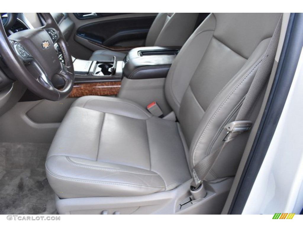 2015 Suburban LTZ 4WD - White Diamond Tricoat / Cocoa/Dune photo #11