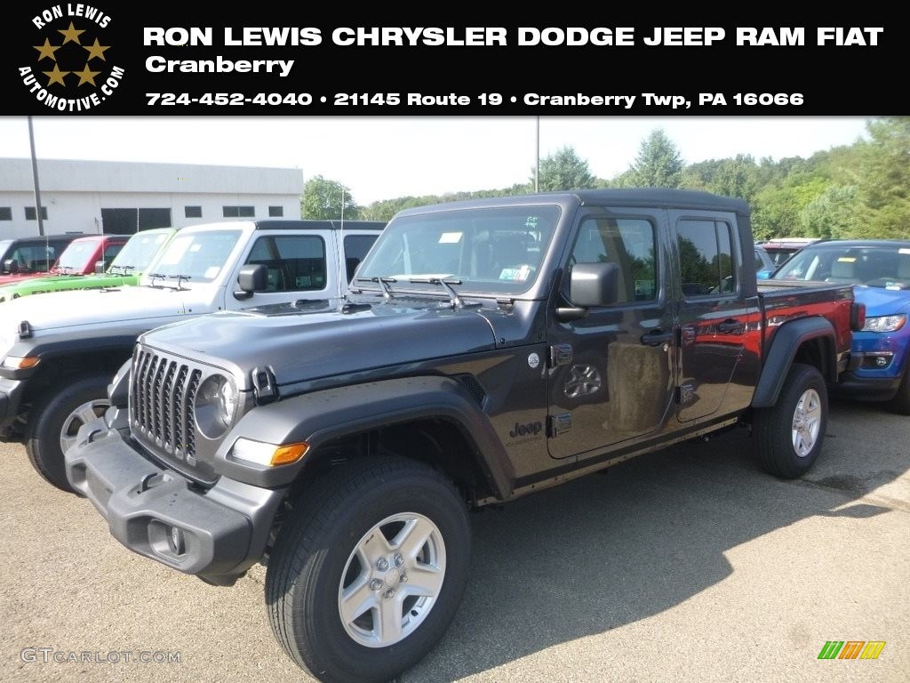 2020 Gladiator Sport 4x4 - Granite Crystal Metallic / Black photo #1