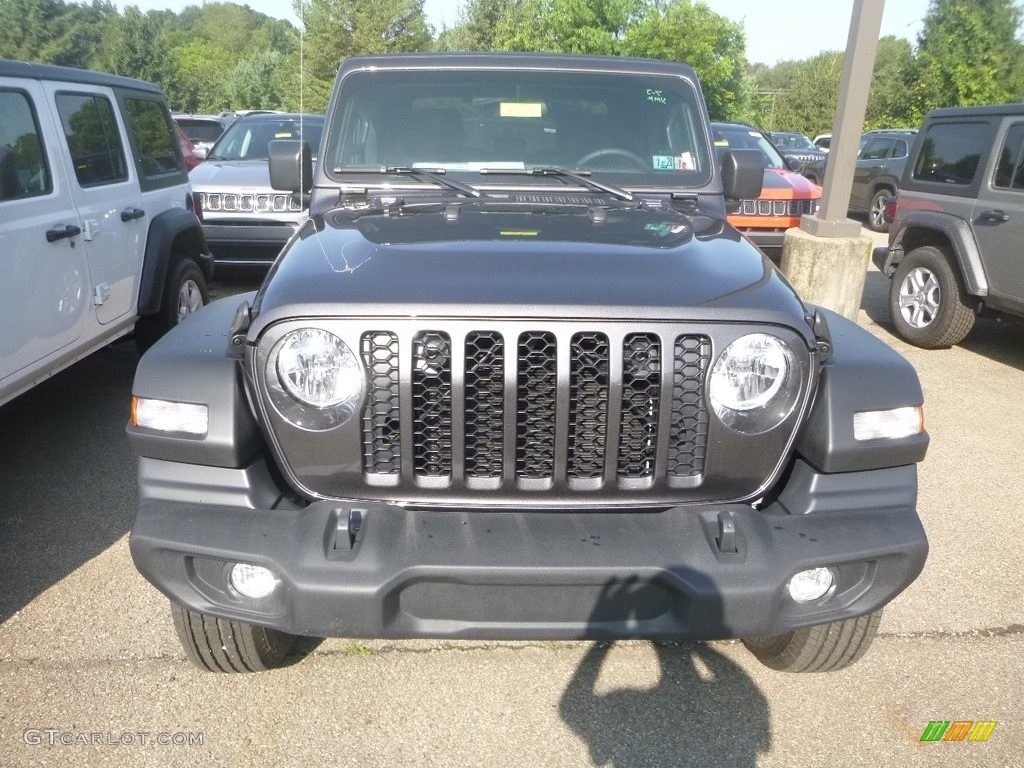 2020 Gladiator Sport 4x4 - Granite Crystal Metallic / Black photo #5