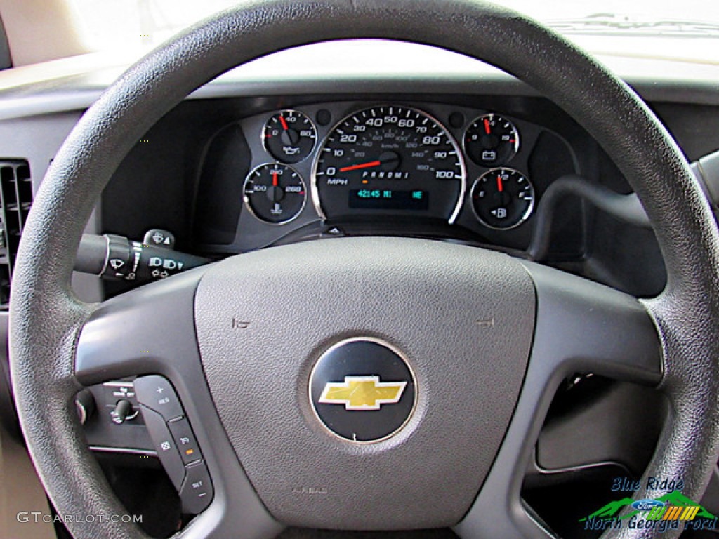 2011 Express LT 3500 Extended Passenger Van - Sandstone Metallic / Neutral photo #21