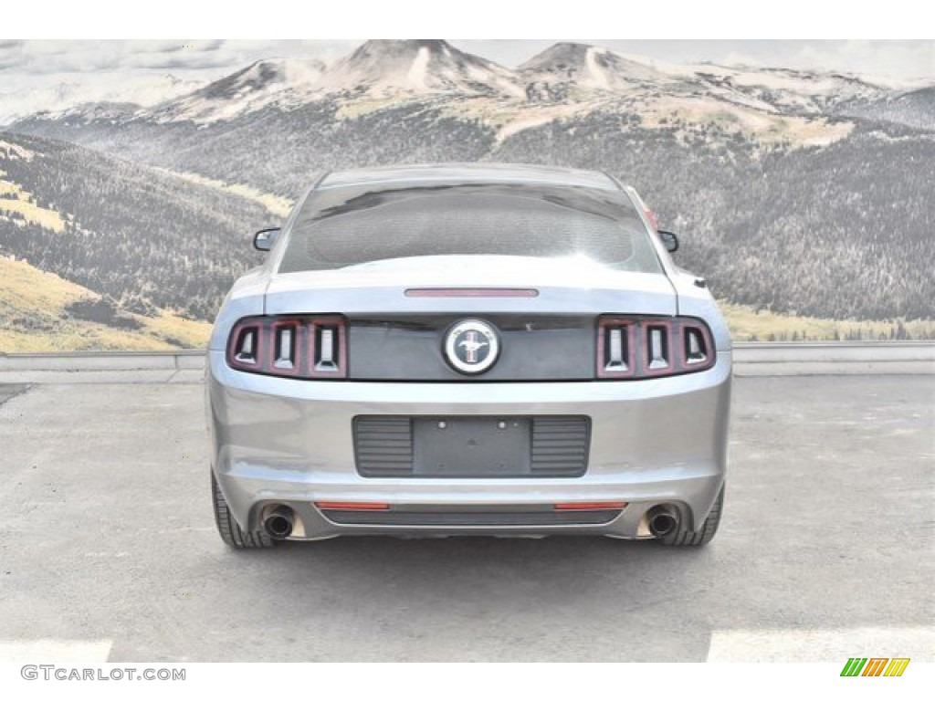2014 Mustang V6 Premium Coupe - Sterling Gray / Charcoal Black photo #8