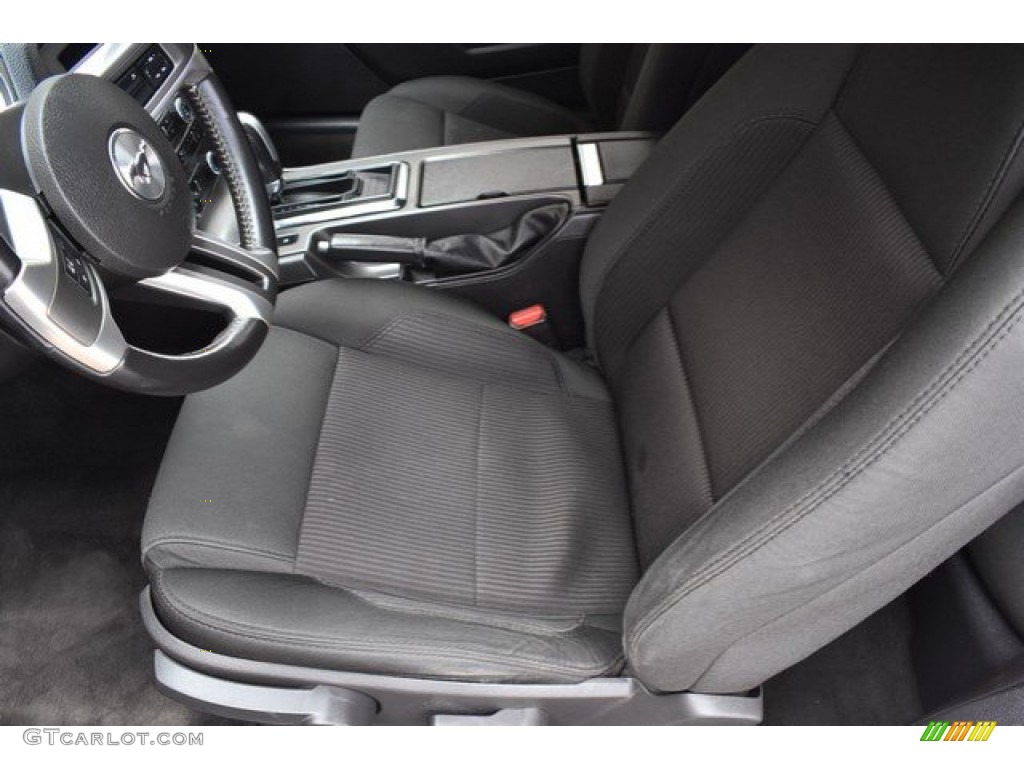 2014 Mustang V6 Premium Coupe - Sterling Gray / Charcoal Black photo #11