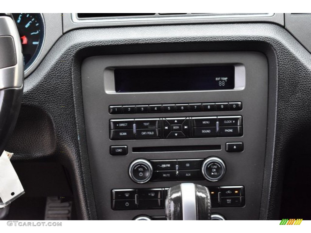 2014 Mustang V6 Premium Coupe - Sterling Gray / Charcoal Black photo #14