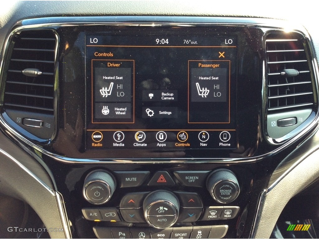2019 Jeep Grand Cherokee Limited 4x4 Controls Photos
