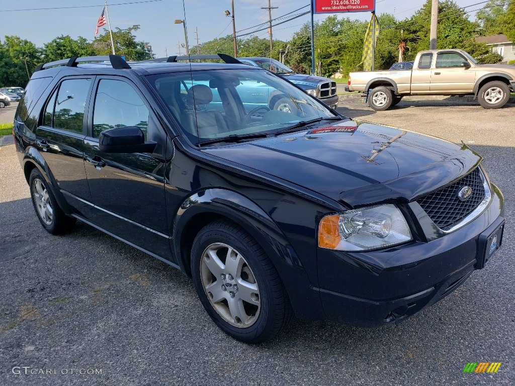 2007 Freestyle Limited AWD - Black / Pebble Beige photo #1