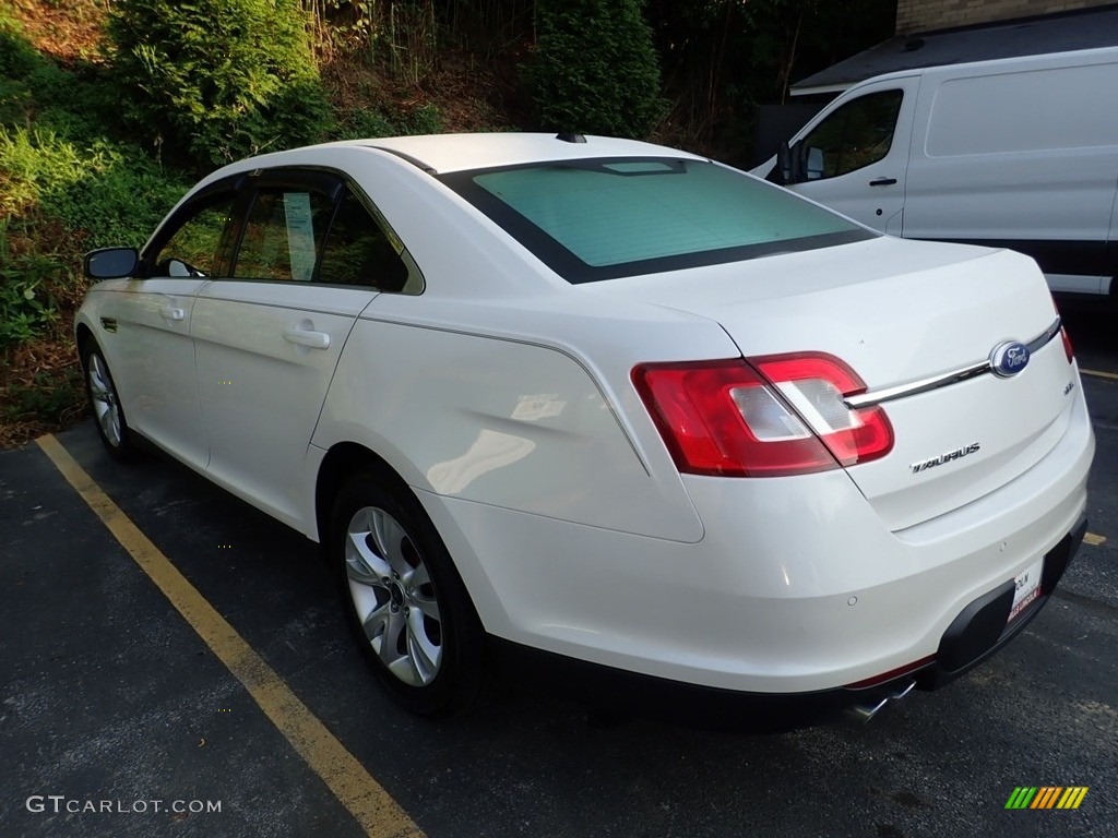 2011 Taurus SEL - White Platinum Tri-Coat / Charcoal Black photo #2