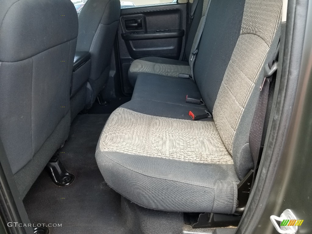 2012 Ram 1500 ST Quad Cab 4x4 - Black / Dark Slate Gray/Medium Graystone photo #20