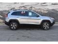 2015 Billet Silver Metallic Jeep Cherokee Trailhawk 4x4  photo #2