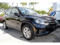 Deep Black Pearl - Tiguan S Photo No. 2