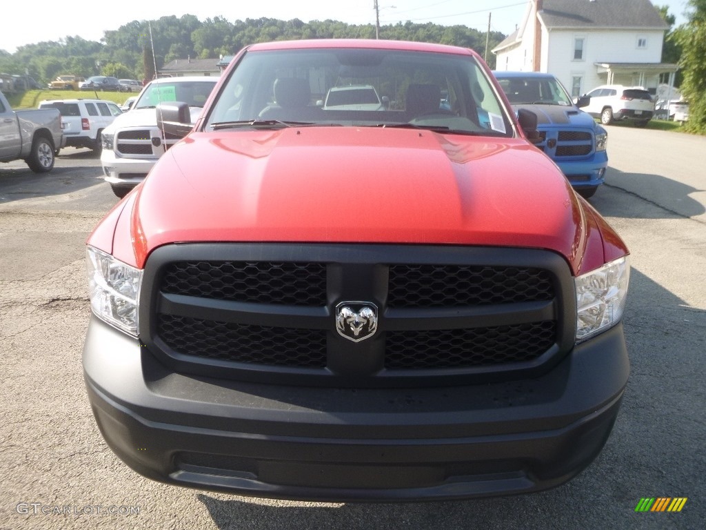 2019 1500 Tradesman Regular Cab - Flame Red / Black/Diesel Gray photo #8