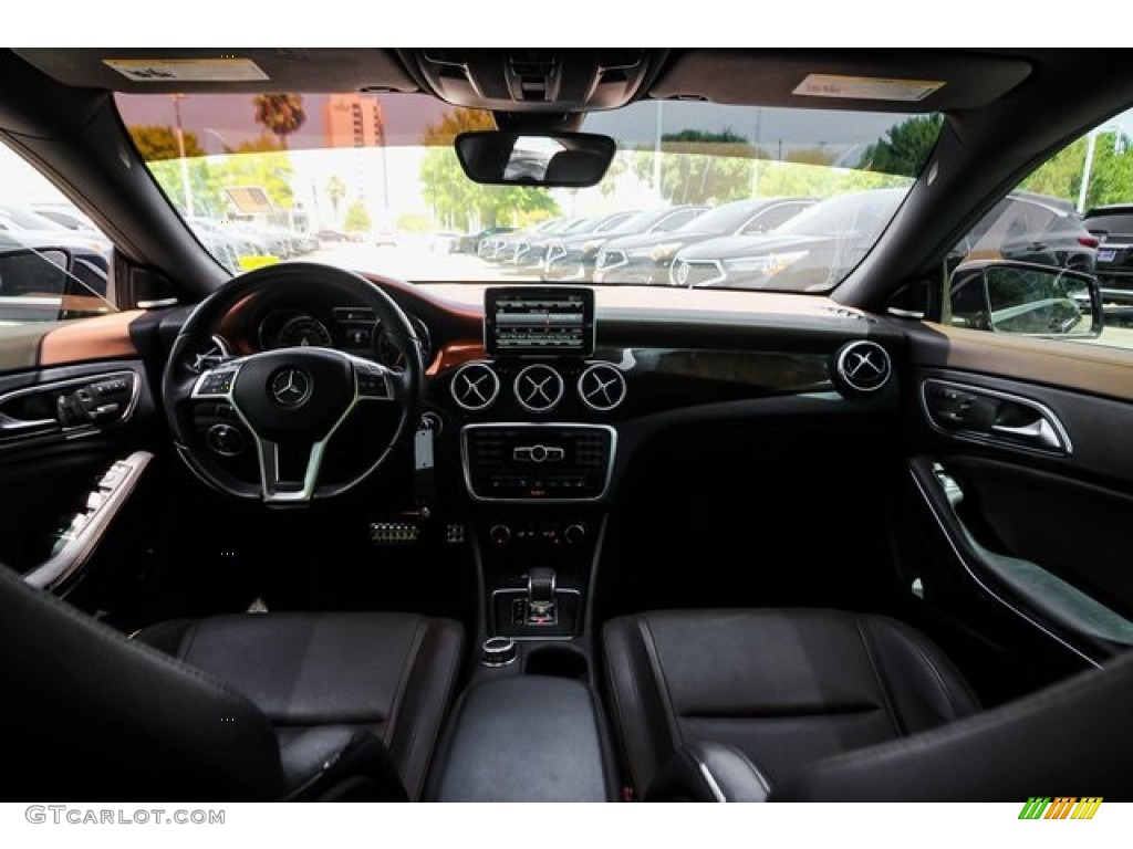 2014 CLA 45 AMG - Northern Lights Violet Metallic / AMG Brown photo #9