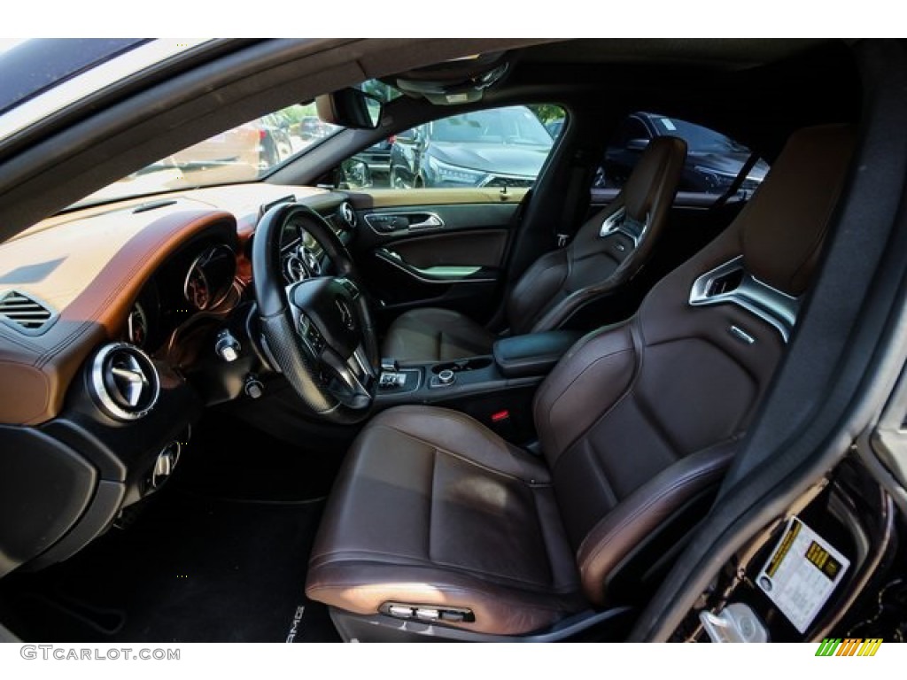 2014 CLA 45 AMG - Northern Lights Violet Metallic / AMG Brown photo #18