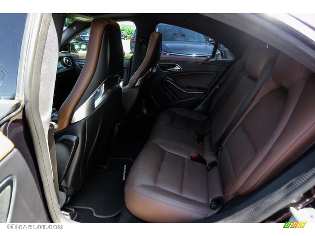 2014 CLA 45 AMG - Northern Lights Violet Metallic / AMG Brown photo #20