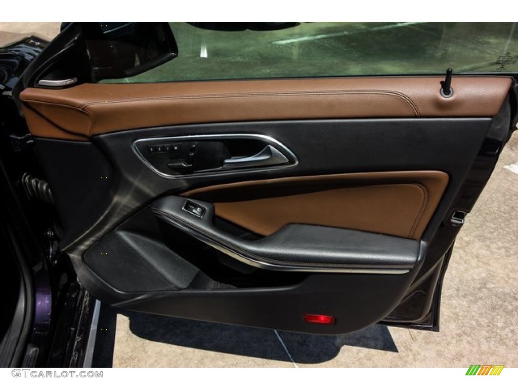 2014 CLA 45 AMG - Northern Lights Violet Metallic / AMG Brown photo #24