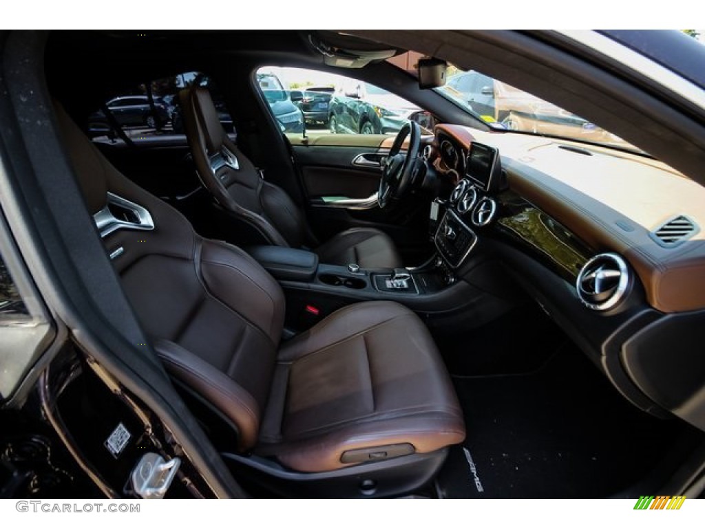2014 CLA 45 AMG - Northern Lights Violet Metallic / AMG Brown photo #25