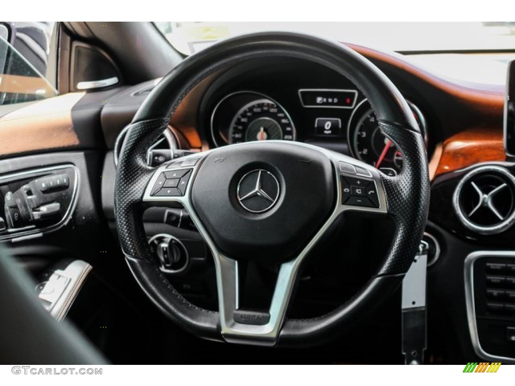2014 CLA 45 AMG - Northern Lights Violet Metallic / AMG Brown photo #27