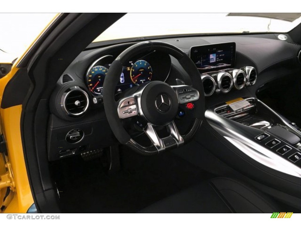 2020 Mercedes-Benz AMG GT C Coupe Black Dashboard Photo #134465570