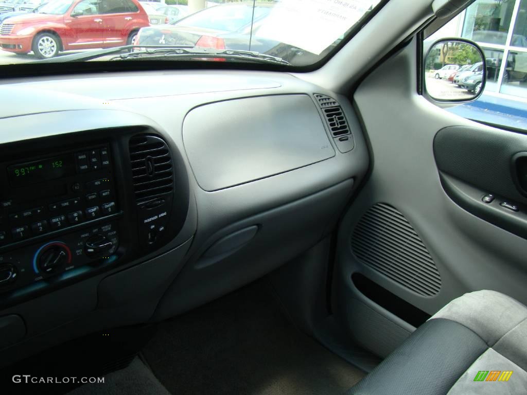 2002 F150 SVT Lightning - Silver Metallic / SVT Medium Graphite photo #13