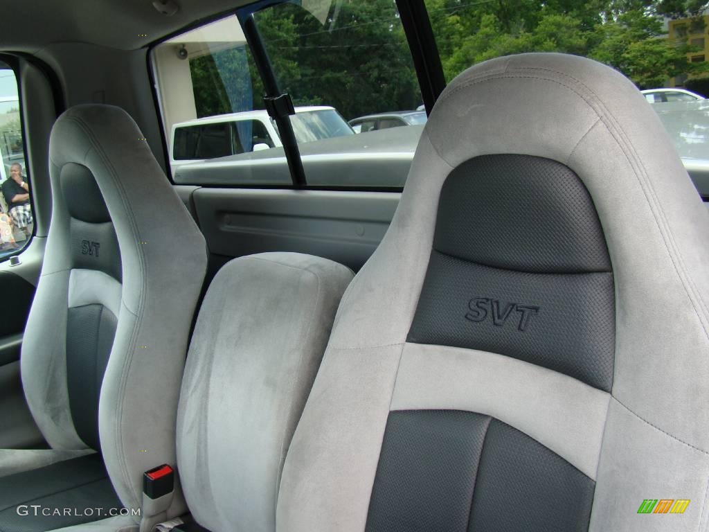 2002 F150 SVT Lightning - Silver Metallic / SVT Medium Graphite photo #27