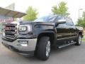 Onyx Black - Sierra 1500 SLT Crew Cab 4WD Photo No. 6