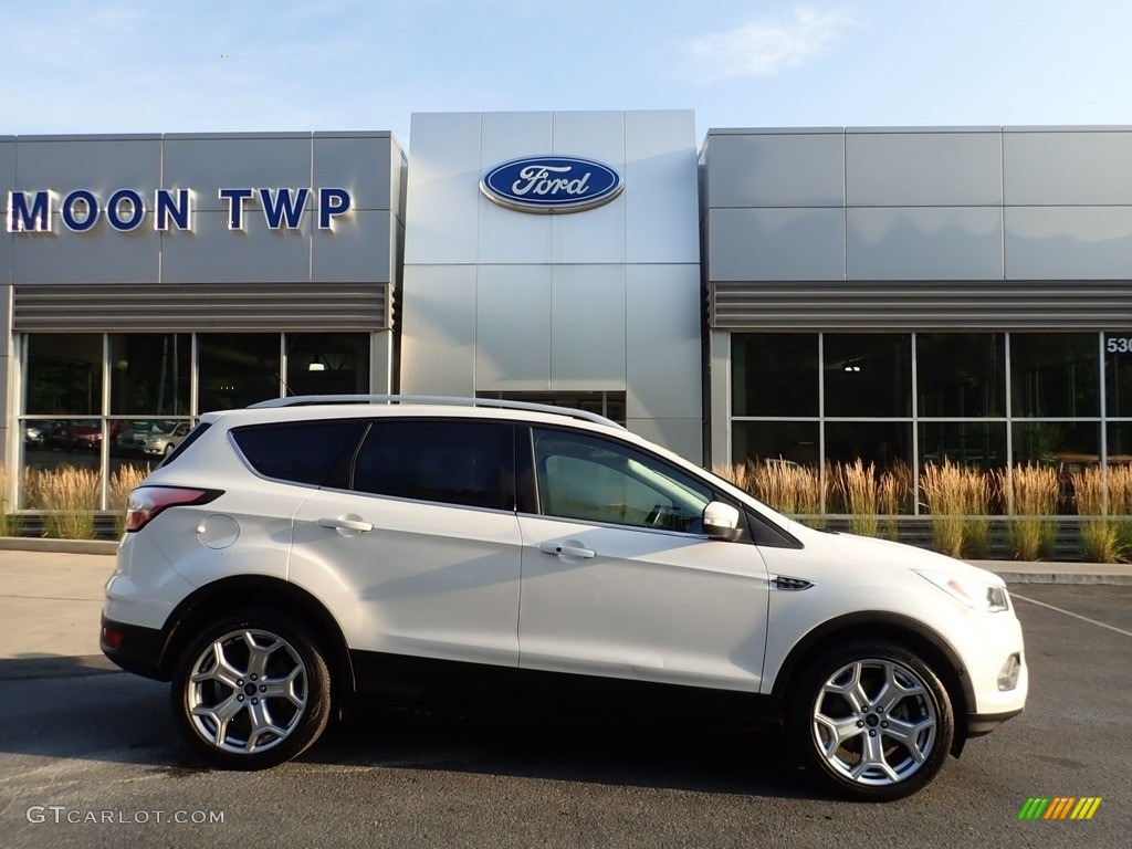 White Platinum Ford Escape