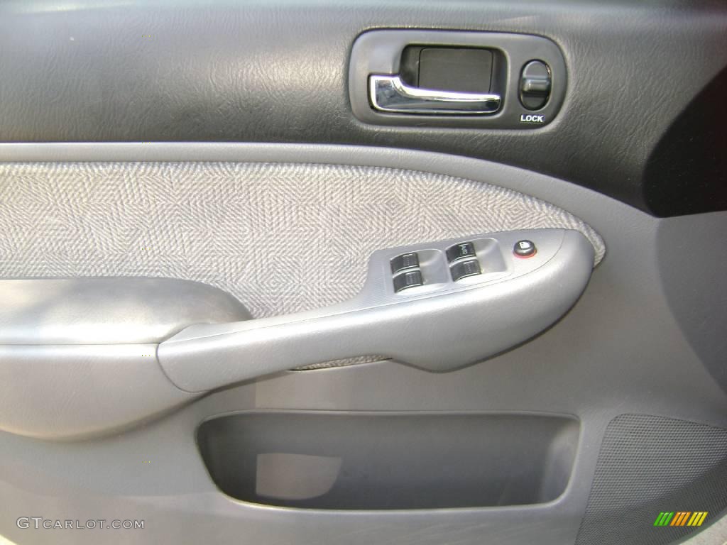 2002 Civic LX Sedan - Taffeta White / Gray photo #15
