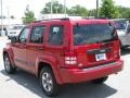 2008 Inferno Red Crystal Pearl Jeep Liberty Sport  photo #3