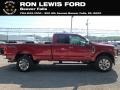 2019 Ruby Red Ford F350 Super Duty Lariat SuperCab 4x4  photo #1
