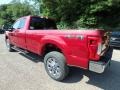 2019 Ruby Red Ford F350 Super Duty Lariat SuperCab 4x4  photo #4