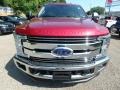 Ruby Red - F350 Super Duty Lariat SuperCab 4x4 Photo No. 7