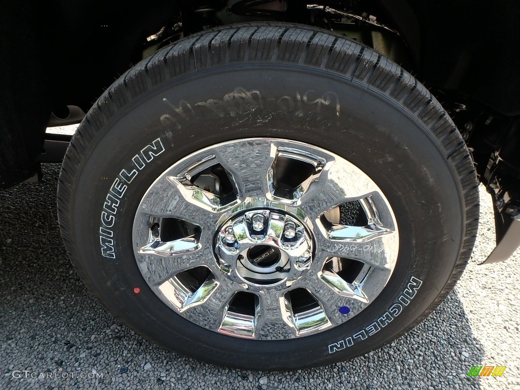 2019 F350 Super Duty Lariat SuperCab 4x4 - Ruby Red / Camel photo #9