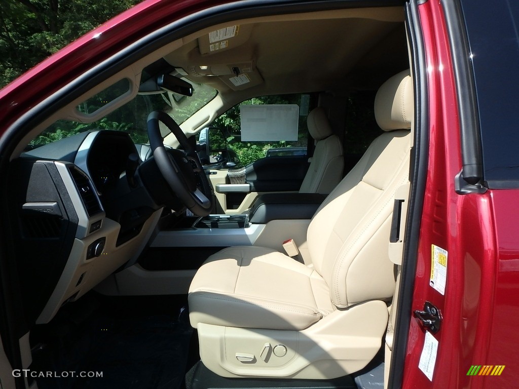 2019 Ford F350 Super Duty Lariat SuperCab 4x4 Front Seat Photo #134471285