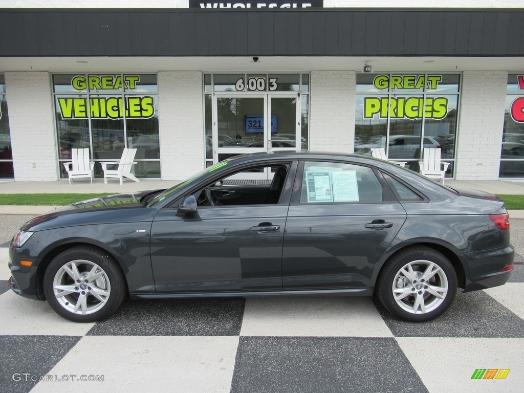 2018 A4 2.0T Premium - Manhattan Gray Metallic / Black photo #1