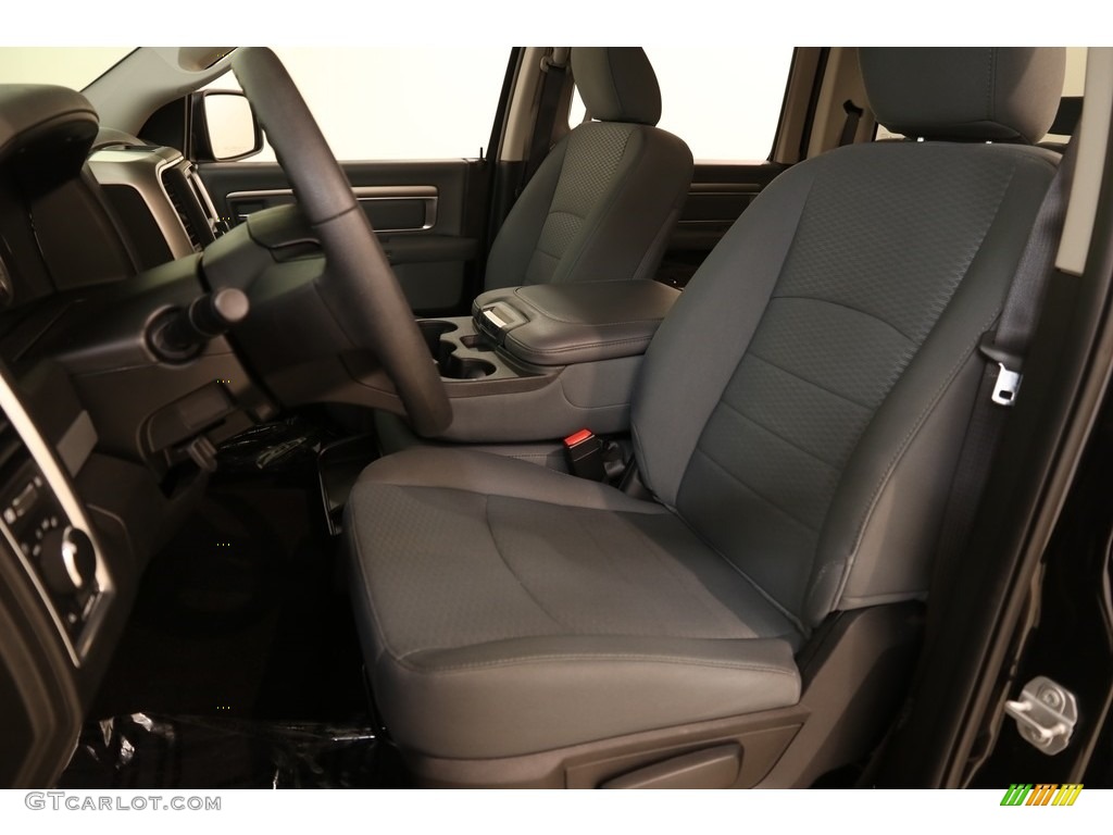 2019 1500 Classic Big Horn Quad Cab 4x4 - Brilliant Black Crystal Pearl / Black/Diesel Gray photo #5