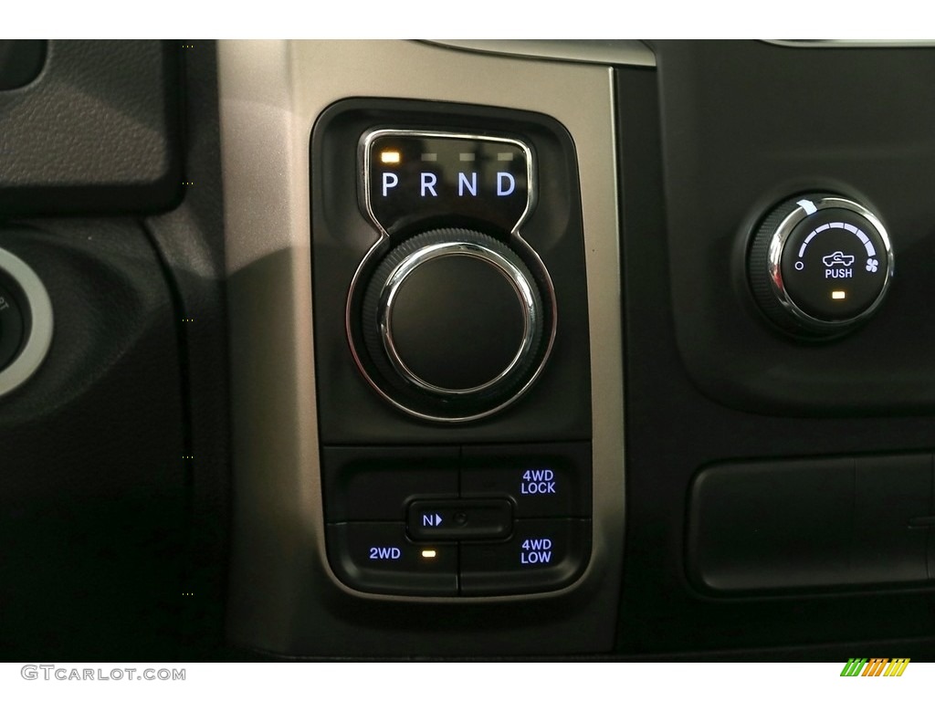 2019 1500 Classic Big Horn Quad Cab 4x4 - Brilliant Black Crystal Pearl / Black/Diesel Gray photo #12