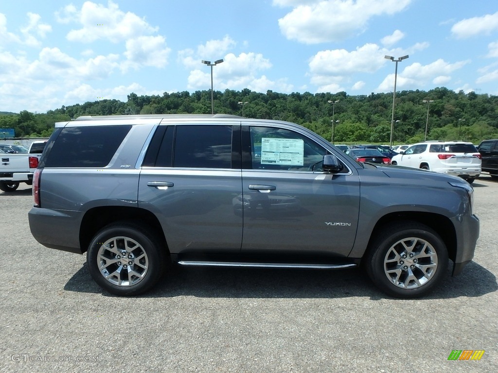 Satin Steel Metallic 2020 GMC Yukon SLT 4WD Exterior Photo #134475311