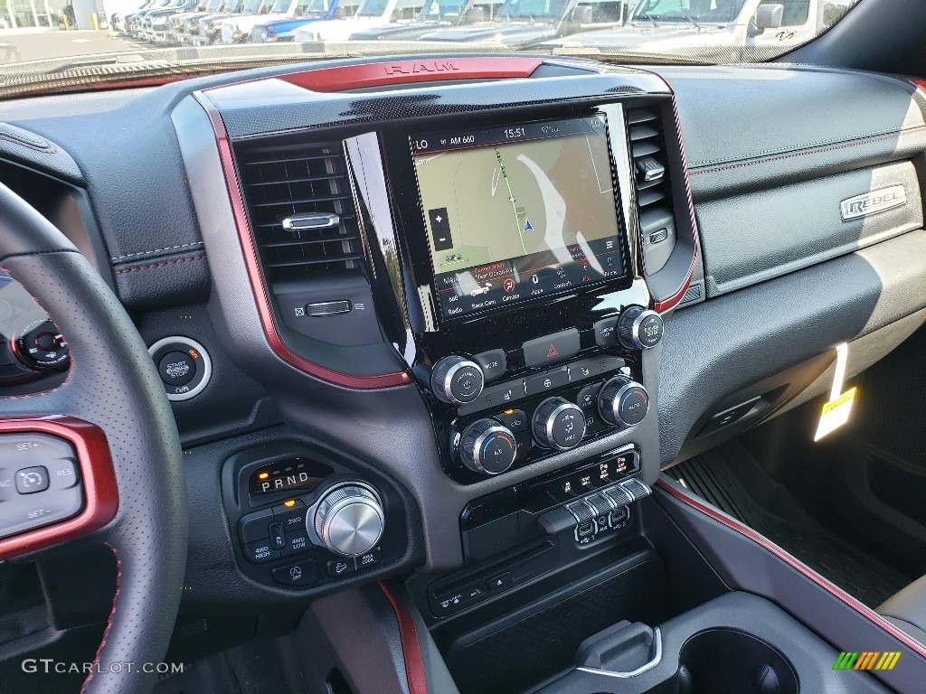 2019 1500 Rebel Crew Cab 4x4 - Flame Red / Black/Red photo #10