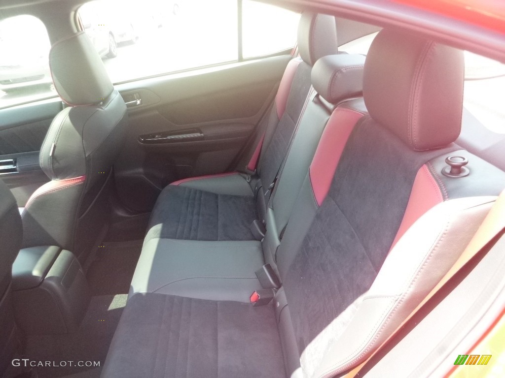 Recaro Black Ultrasuede/Carbon Black Interior 2019 Subaru WRX STI Limited Photo #134476661
