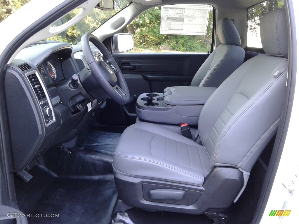 2019 1500 Tradesman Regular Cab - Bright White / Black/Diesel Gray photo #11