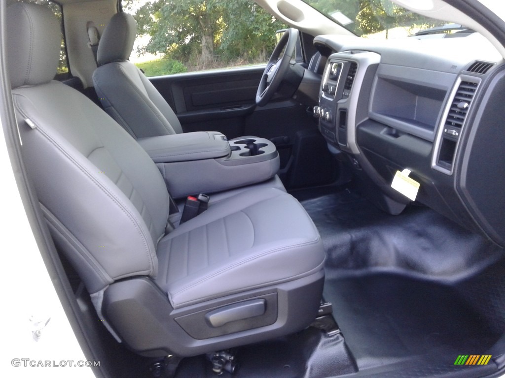 2019 1500 Tradesman Regular Cab - Bright White / Black/Diesel Gray photo #14