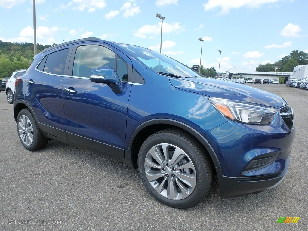 2019 Encore Preferred - Deep Azure Metallic / Ebony photo #3