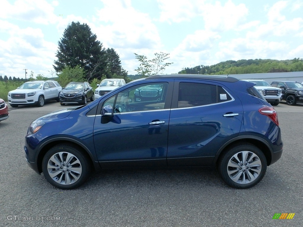 2019 Encore Preferred - Deep Azure Metallic / Ebony photo #9