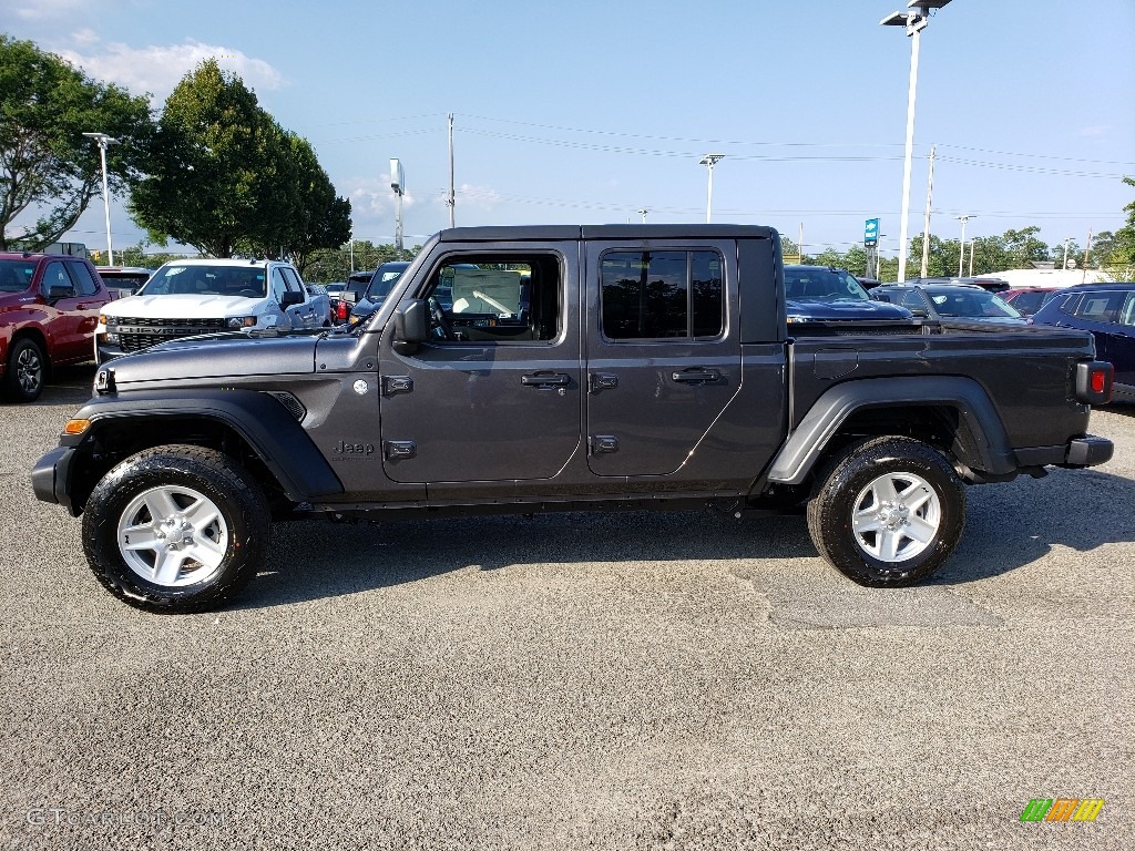 Granite Crystal Metallic 2020 Jeep Gladiator Sport 4x4 Exterior Photo #134477417