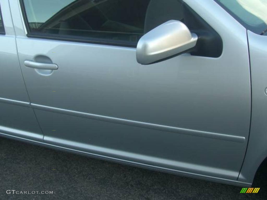 2003 Jetta GLS TDI Sedan - Reflex Silver Metallic / Black photo #9