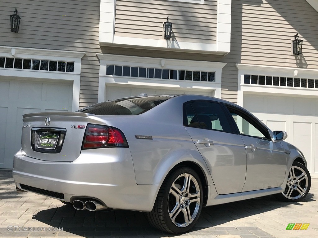 2008 TL 3.5 Type-S - Alabaster Silver Metallic / Ebony/Silver photo #5