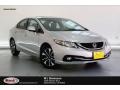 Alabaster Silver Metallic 2013 Honda Civic EX-L Sedan