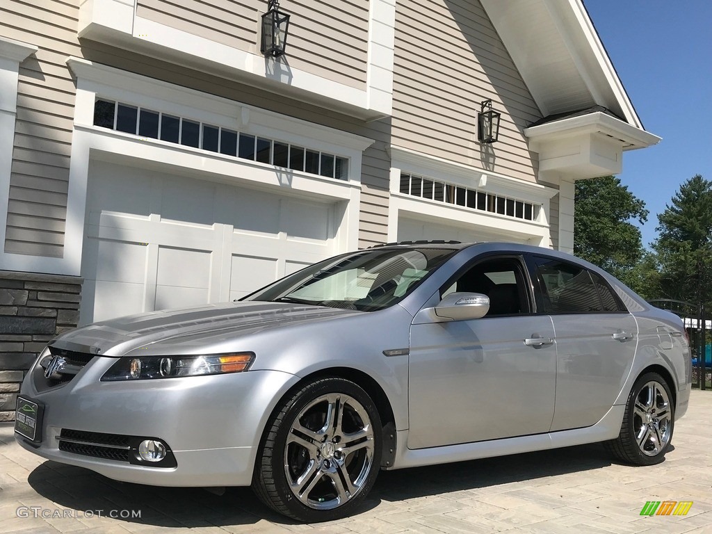 2008 TL 3.5 Type-S - Alabaster Silver Metallic / Ebony/Silver photo #17
