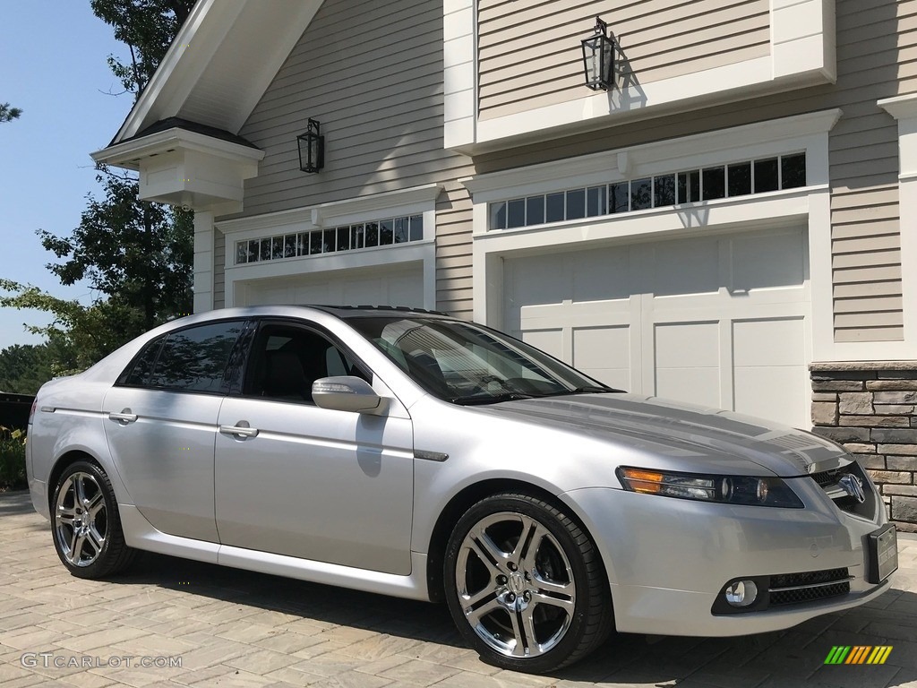 2008 TL 3.5 Type-S - Alabaster Silver Metallic / Ebony/Silver photo #18